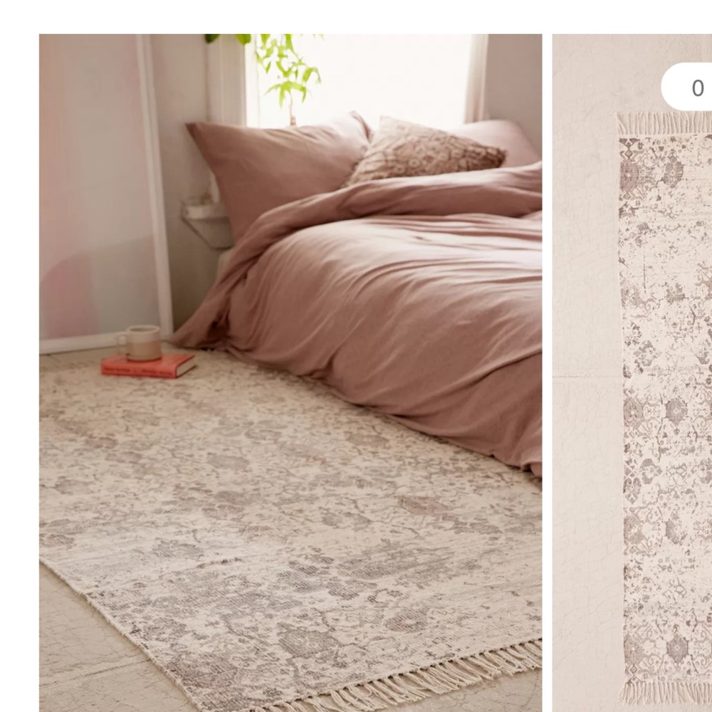 3 X 5 feet boho runner rug mat like new Urban outfitters